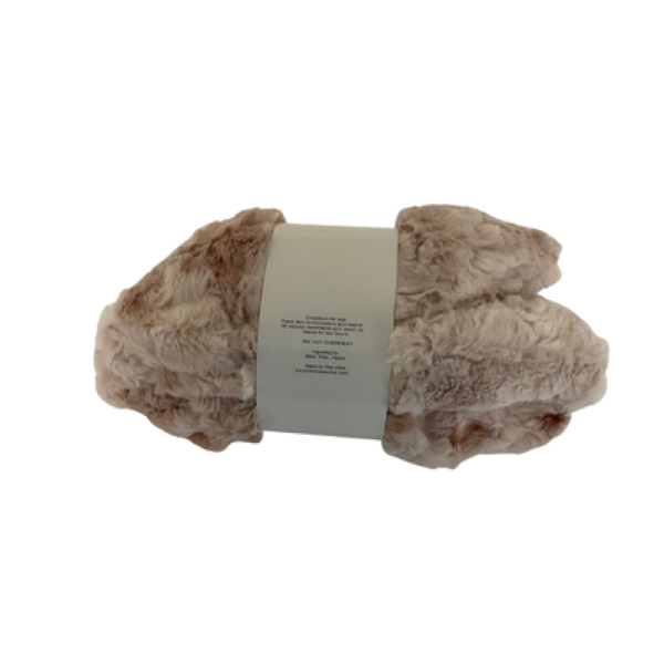 Relaxing Heatable Neck Cozy- Lux Galaxy Blush Fur