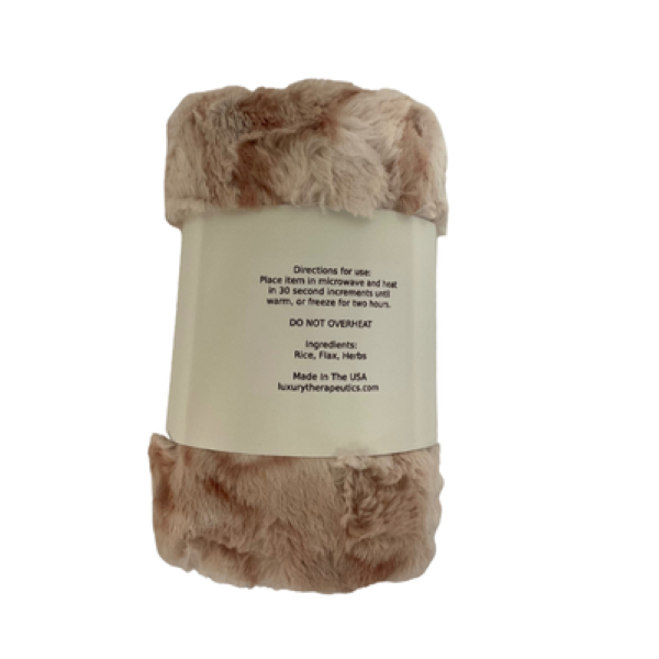 Heatable Therapy Spa Wrap- Lux Galaxy Blush Fur