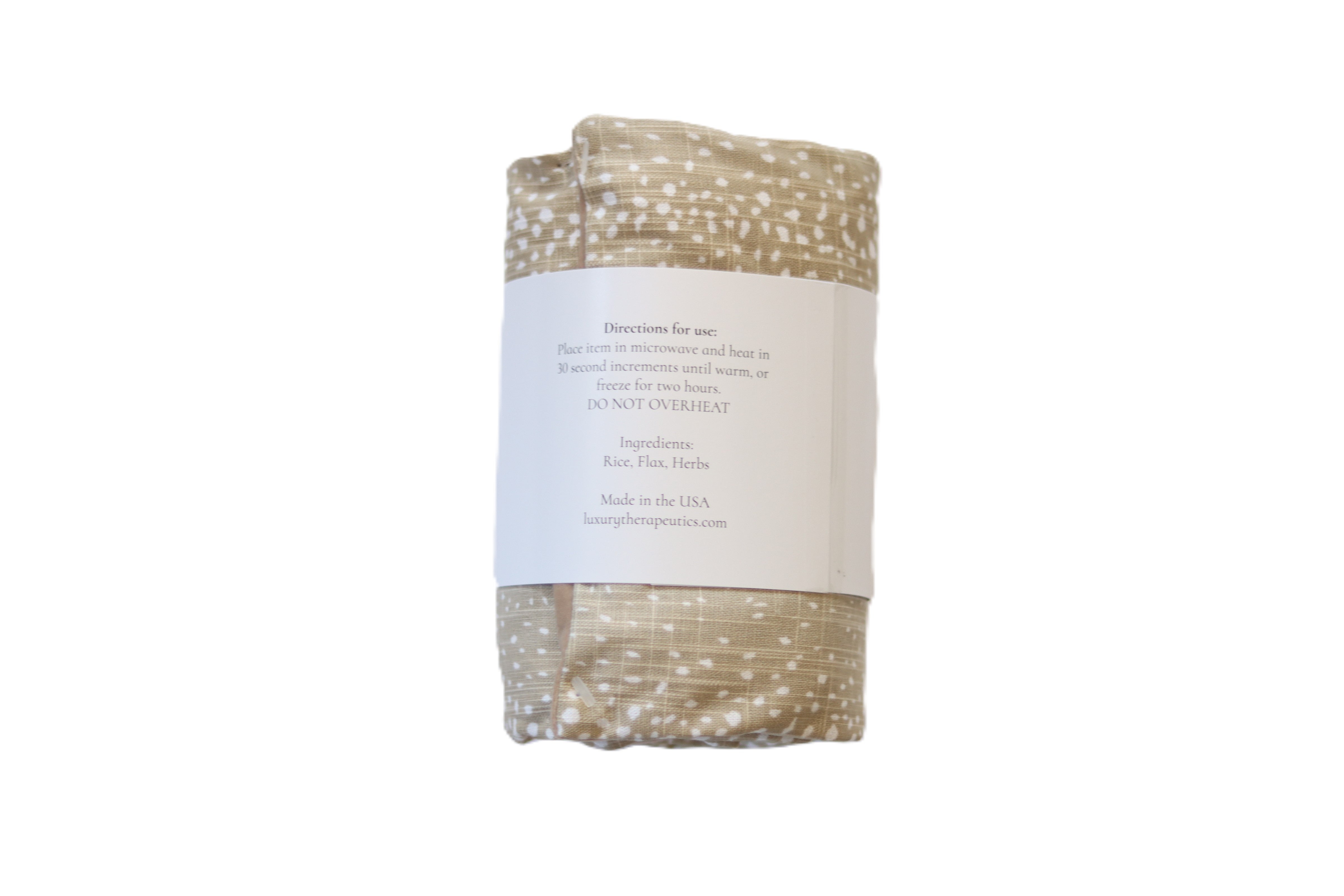 Heatable Therapy Spa Wrap- Antelope Sand