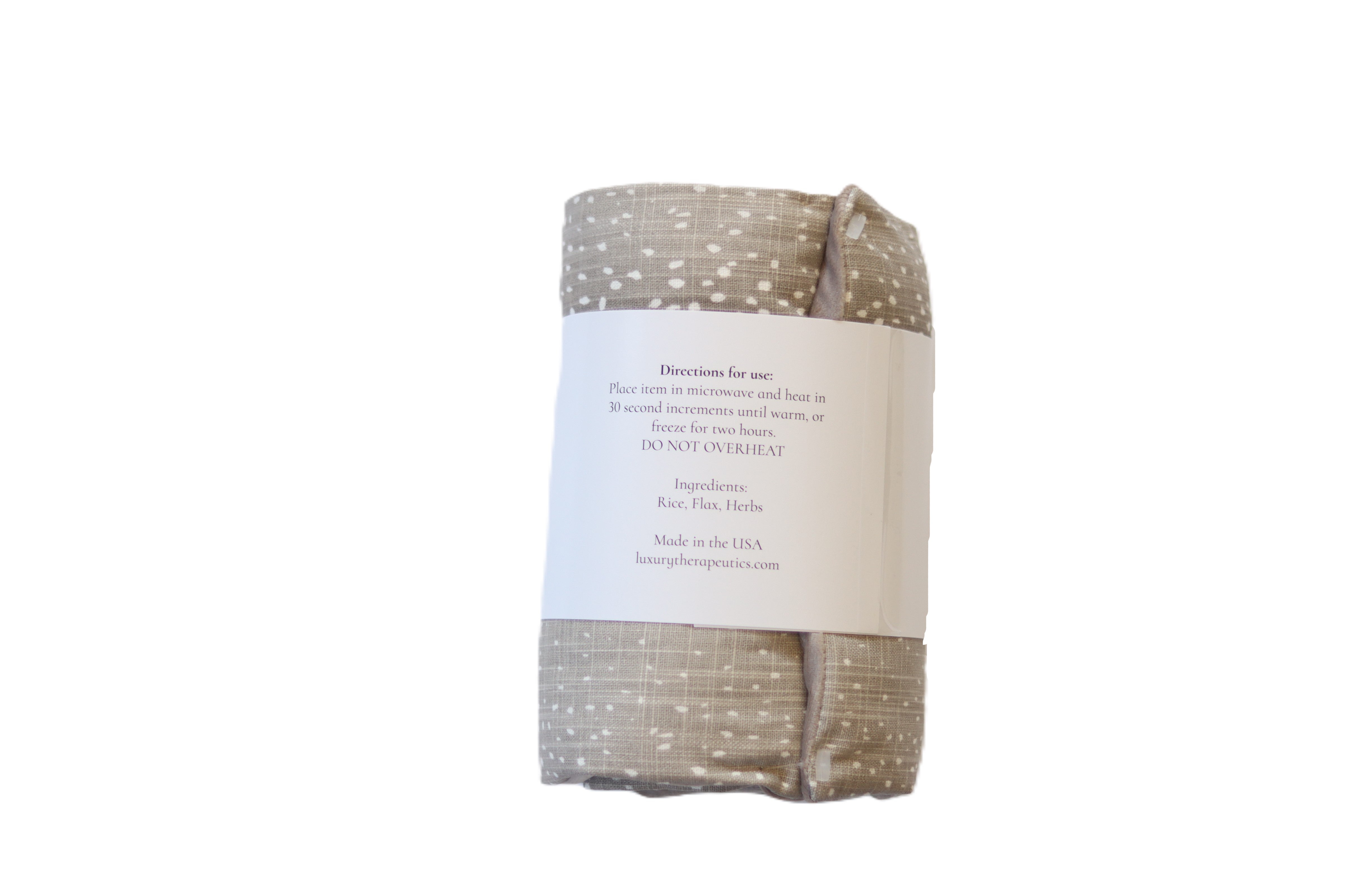 Heatable Therapy Spa Wrap- Antelope Taupe