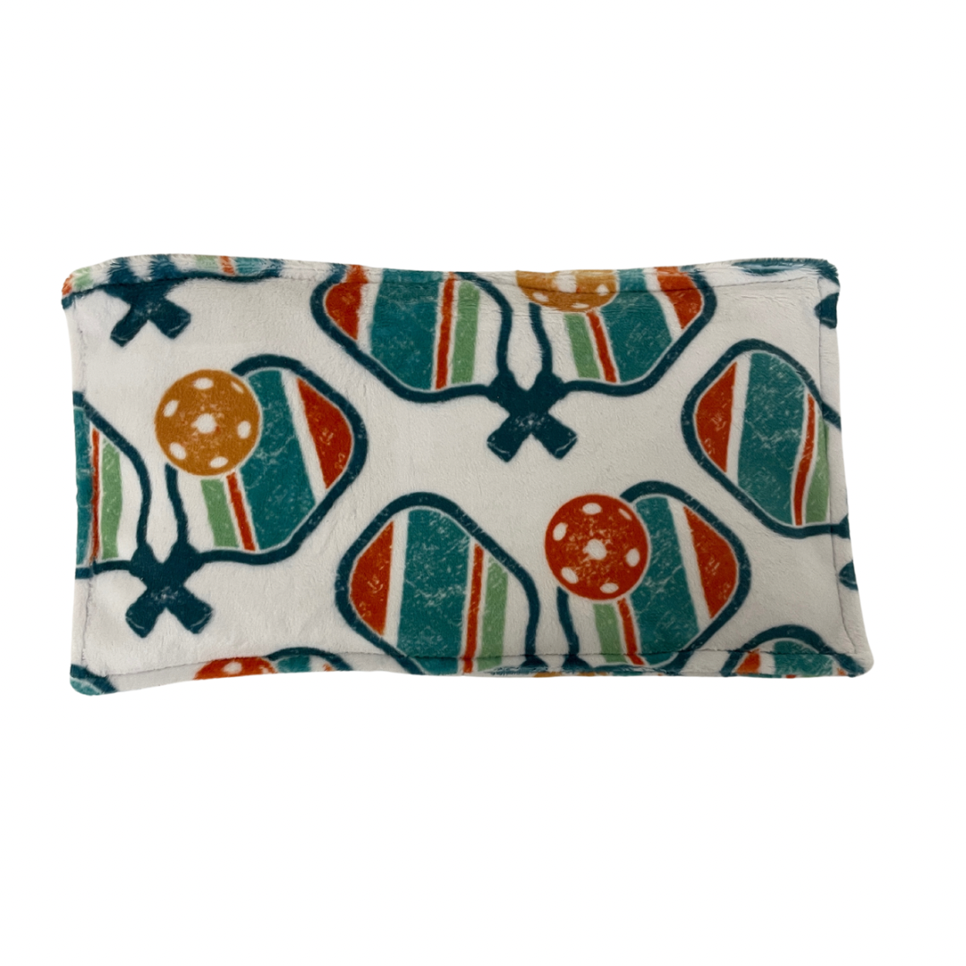Soothing Eye Pillow Rectangle- Pickleball Paddle White