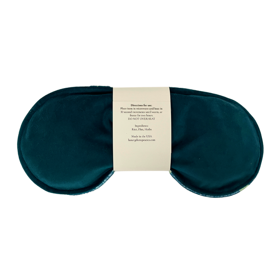 Soothing Eye Pillow w/Removable Cover- Pickleball Navy/Teal