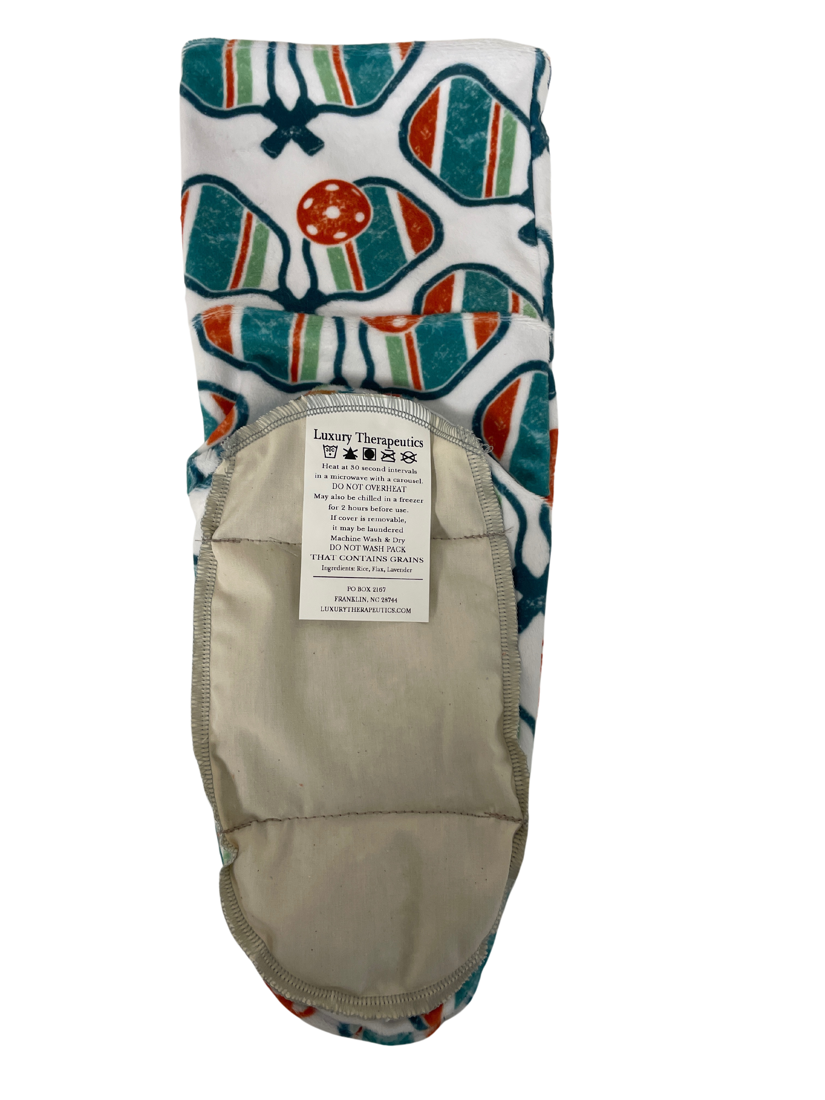 Heatable Luxury Spa Booties - Lux Pickleball Paddle White