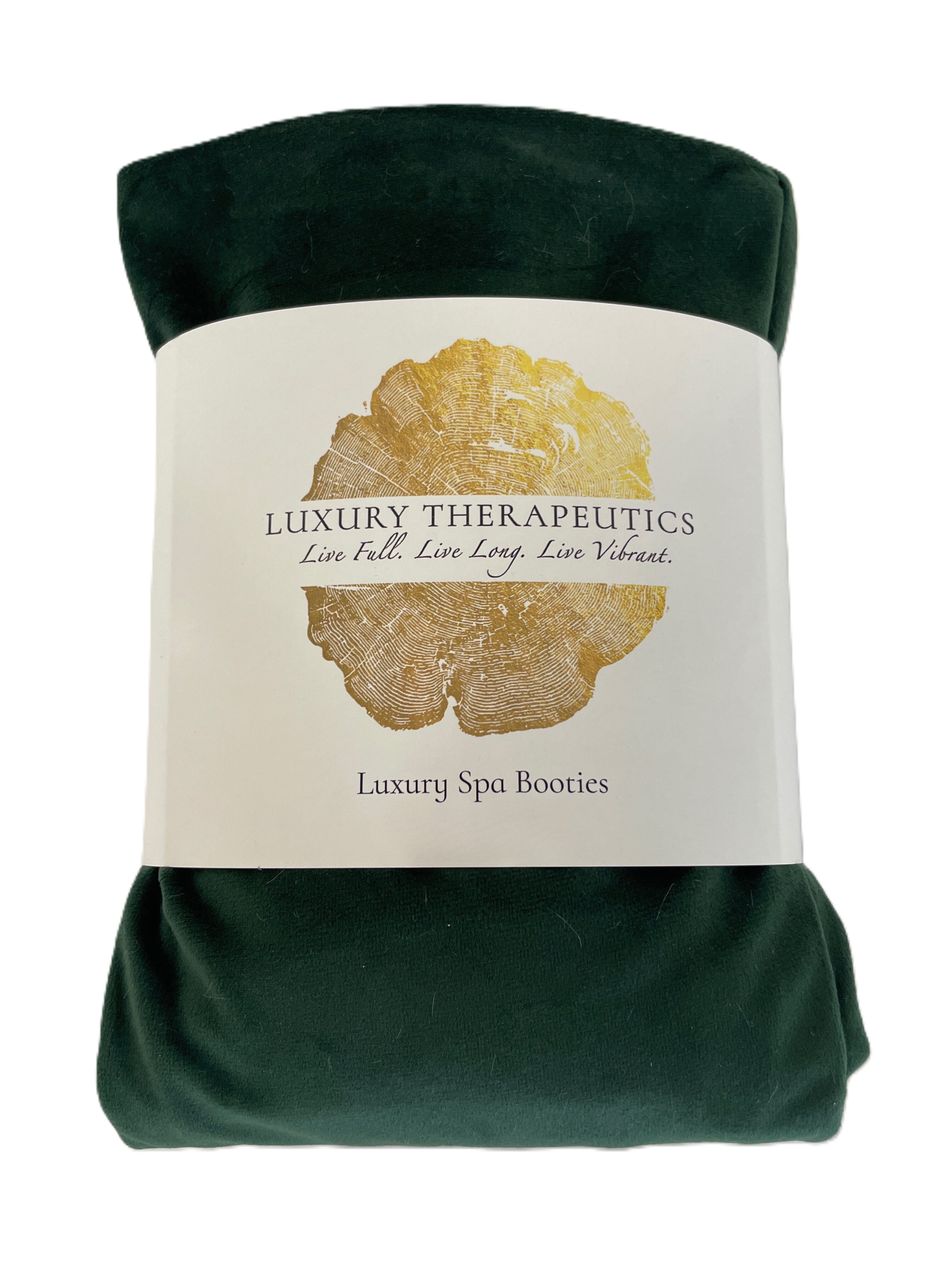Heatable Luxury Spa Booties - Lux Como Forest
