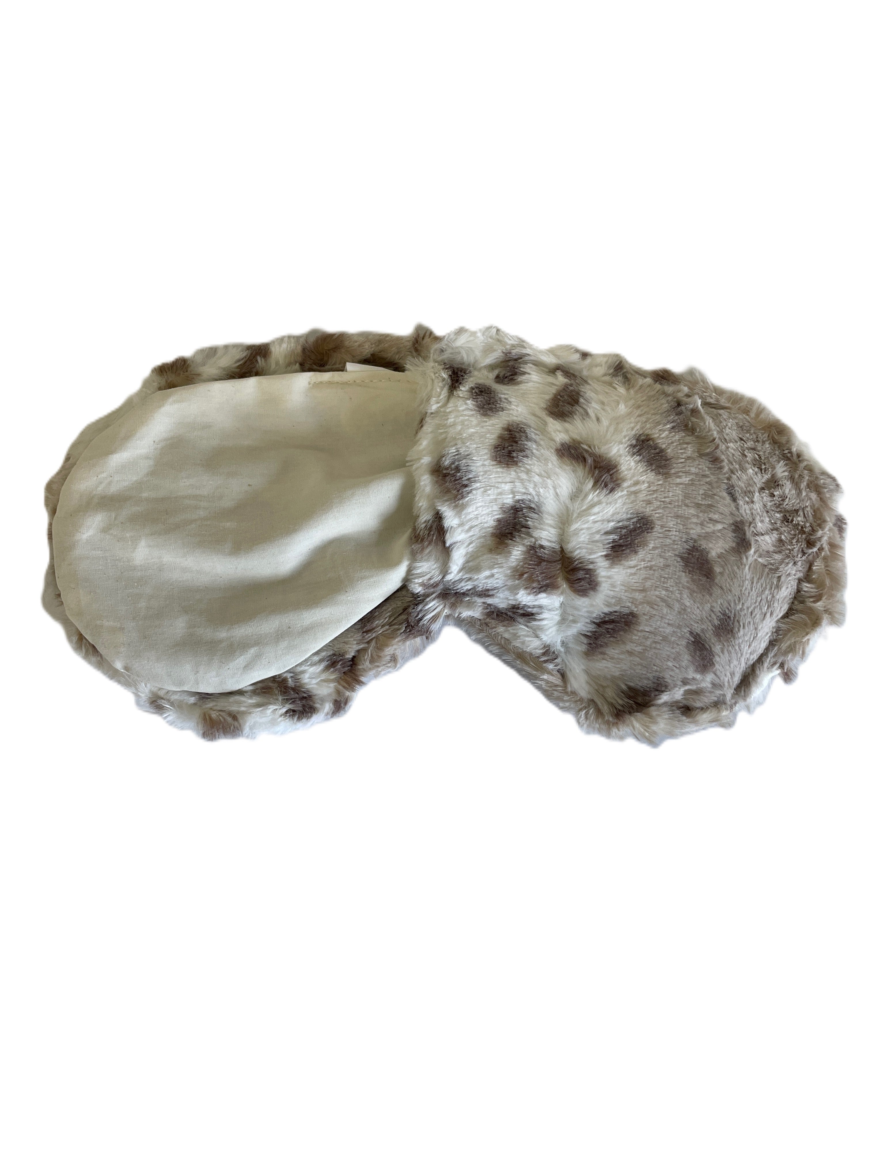 Soothing Eye Pillow w/Removable Cover Arctic Circle Faux Fur