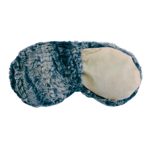 Soothing Eye Pillow w/ Removable Cover- Lux Feathers Sky
