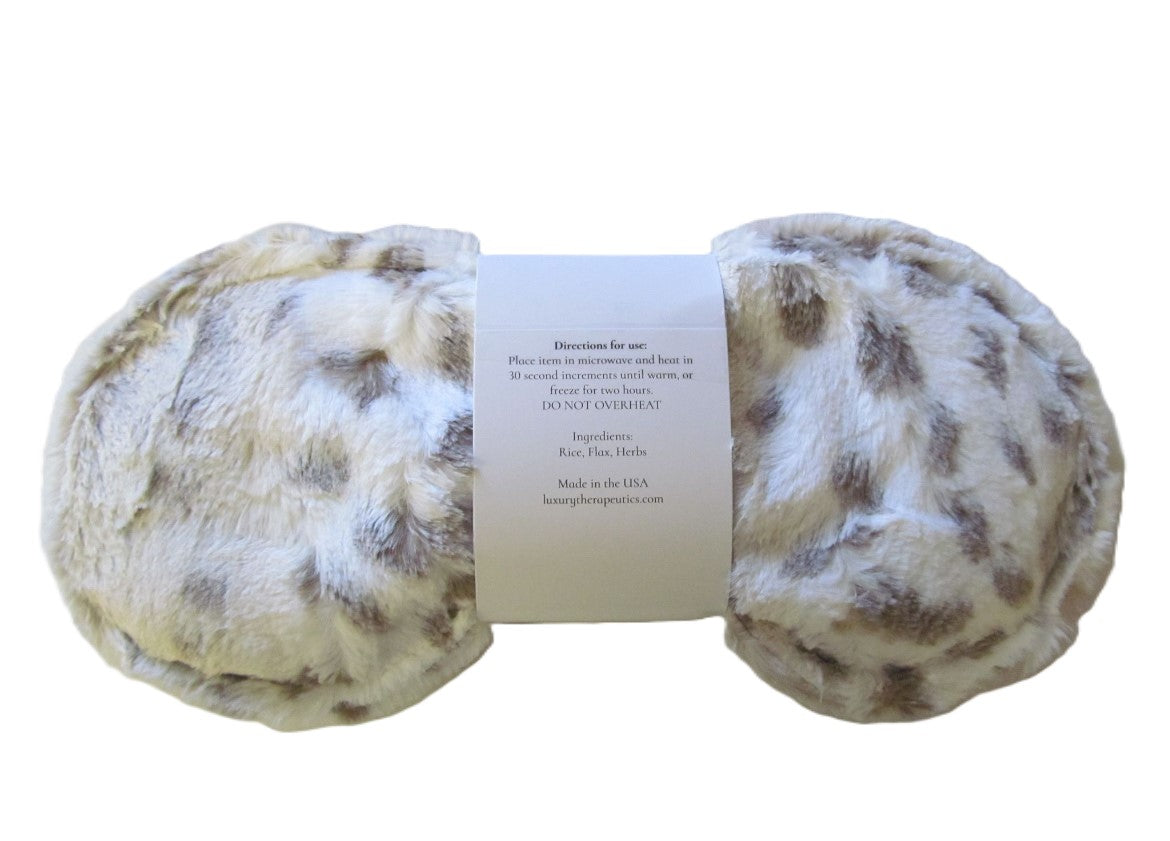 Soothing Eye Pillow w/Removable Cover Arctic Circle Faux Fur