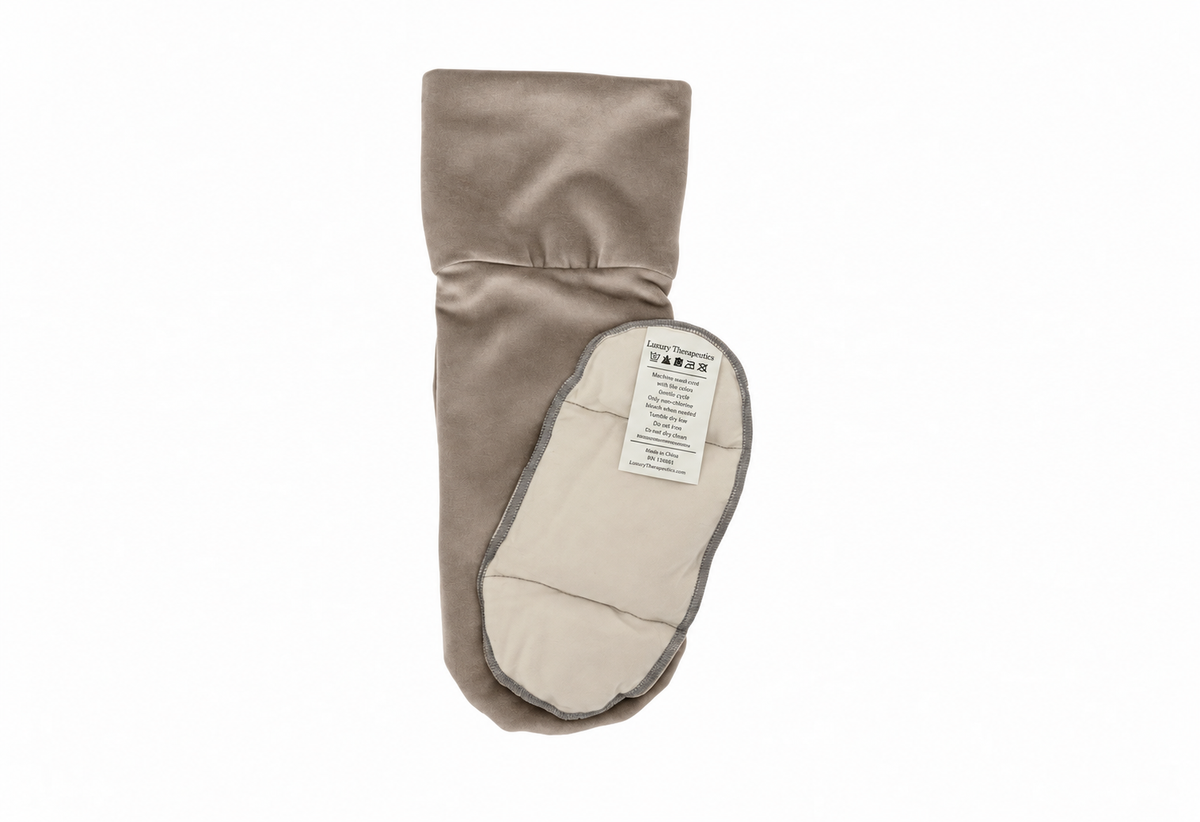 Heatable Luxury Spa Booties - Lux Como Beige