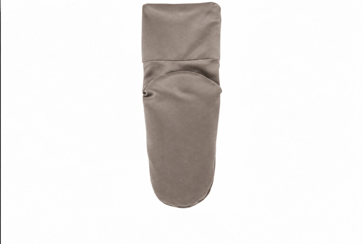 Heatable Luxury Spa Booties - Lux Como Mushroom