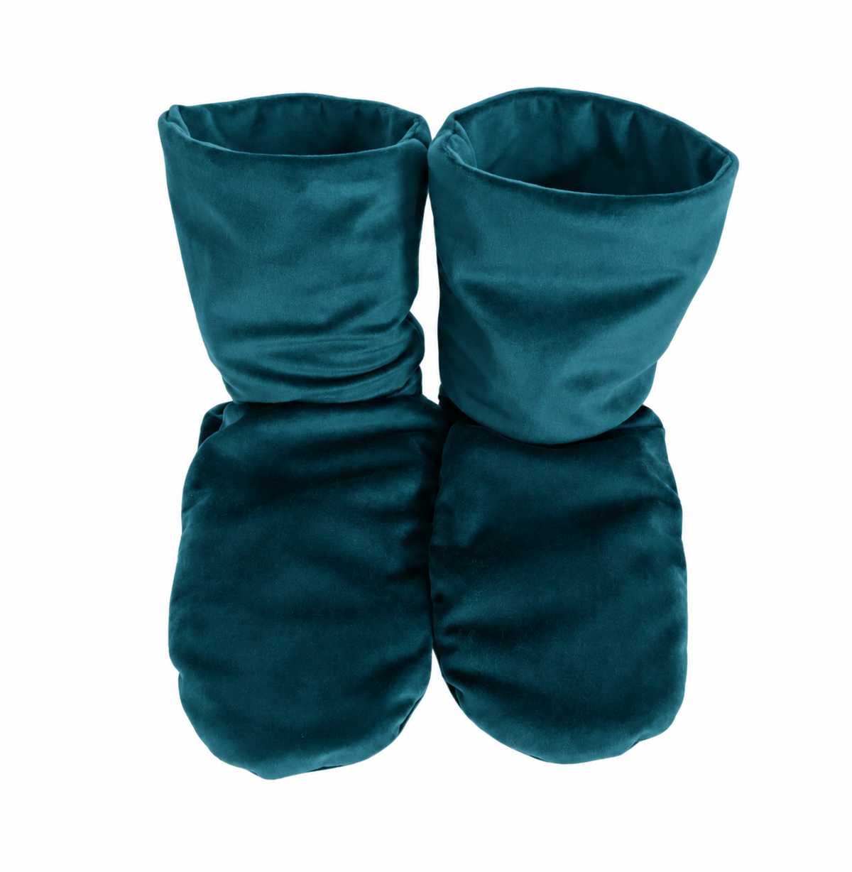 Heatable Luxury Spa Booties - Lux Como Teal