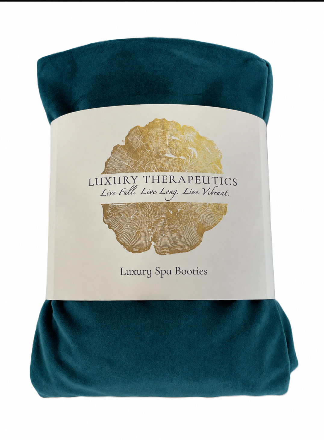 Heatable Luxury Spa Booties - Lux Como Teal