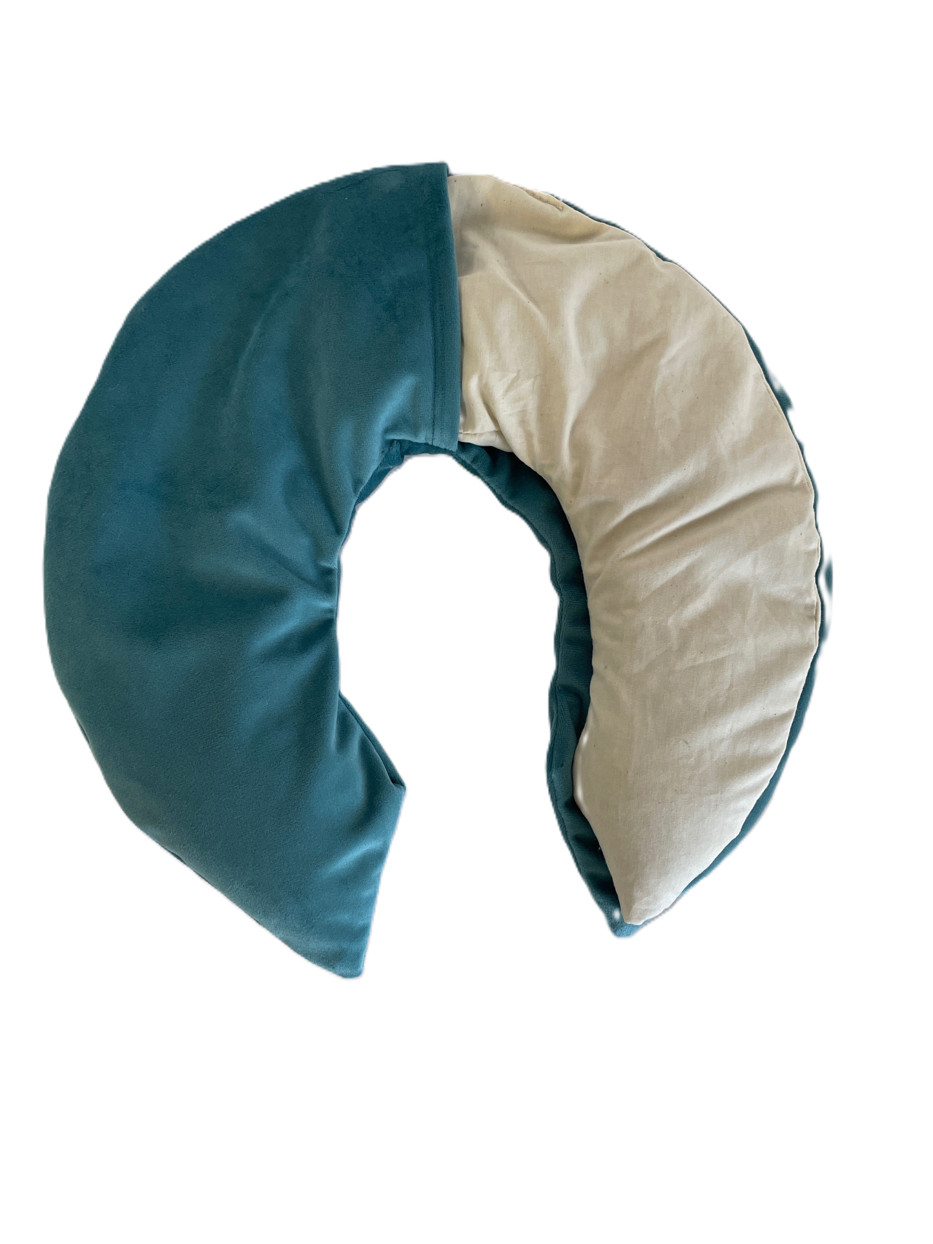 Relaxing Heatable Neck Cozy- Como Teal