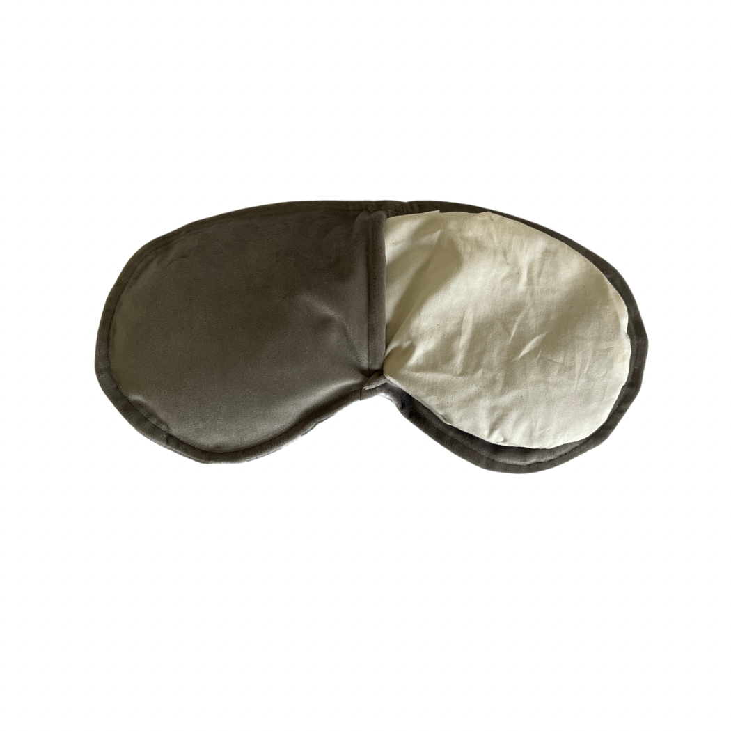 Soothing Eye Pillow w/ Removable Cover-Como Ash