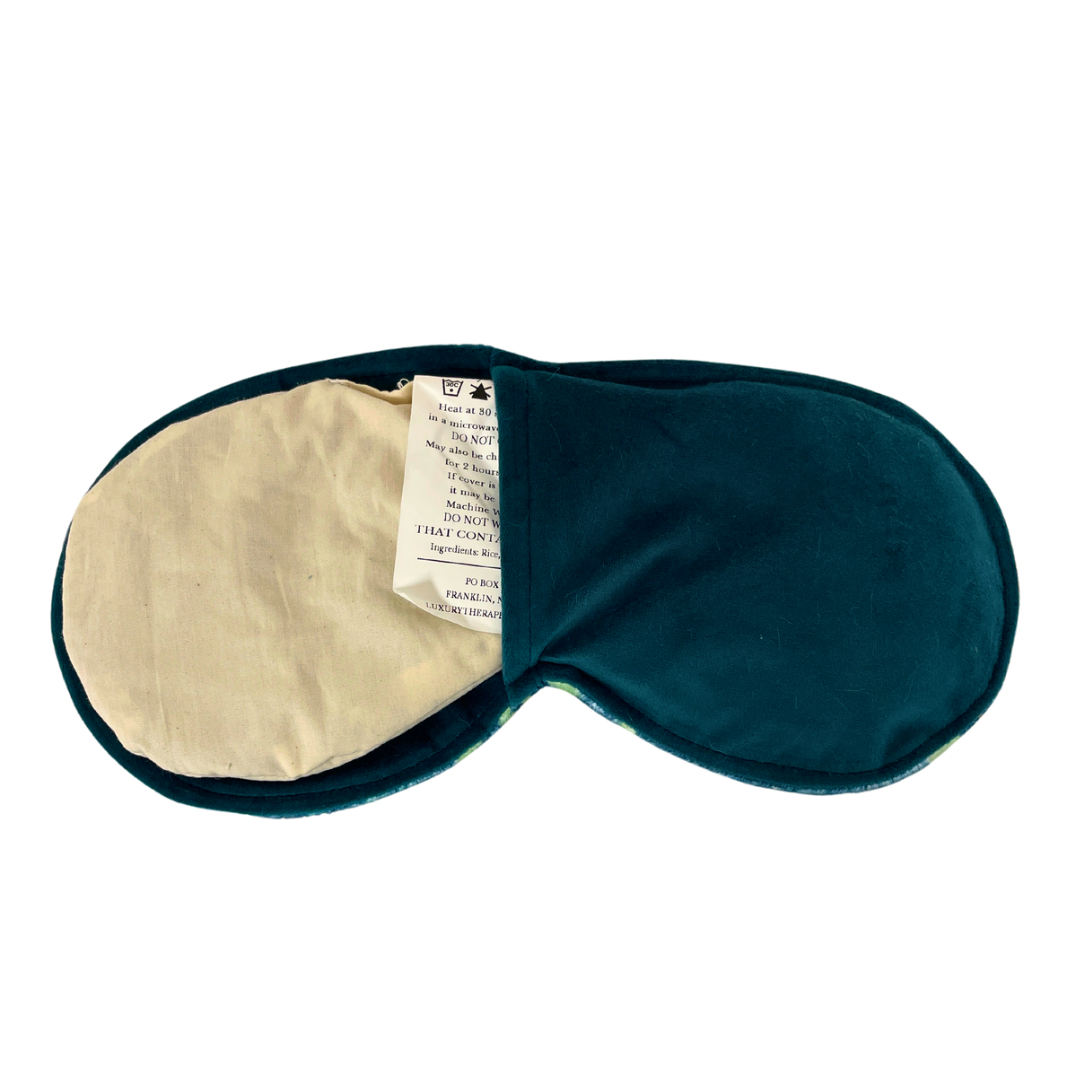 Soothing Eye Pillow w/Removable Cover- Pickleball Navy/Teal