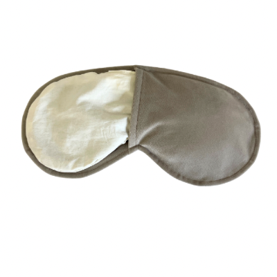 Soothing Eye Pillow w/ Removable Cover- Antelope Taupe