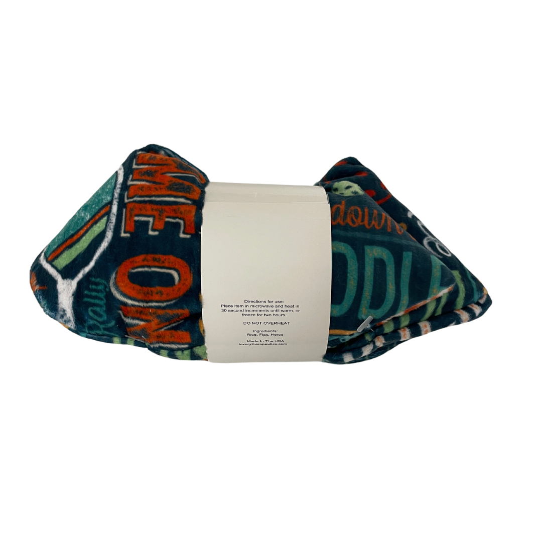 Relaxing Heatable Neck Cozy- Pickleball Navy