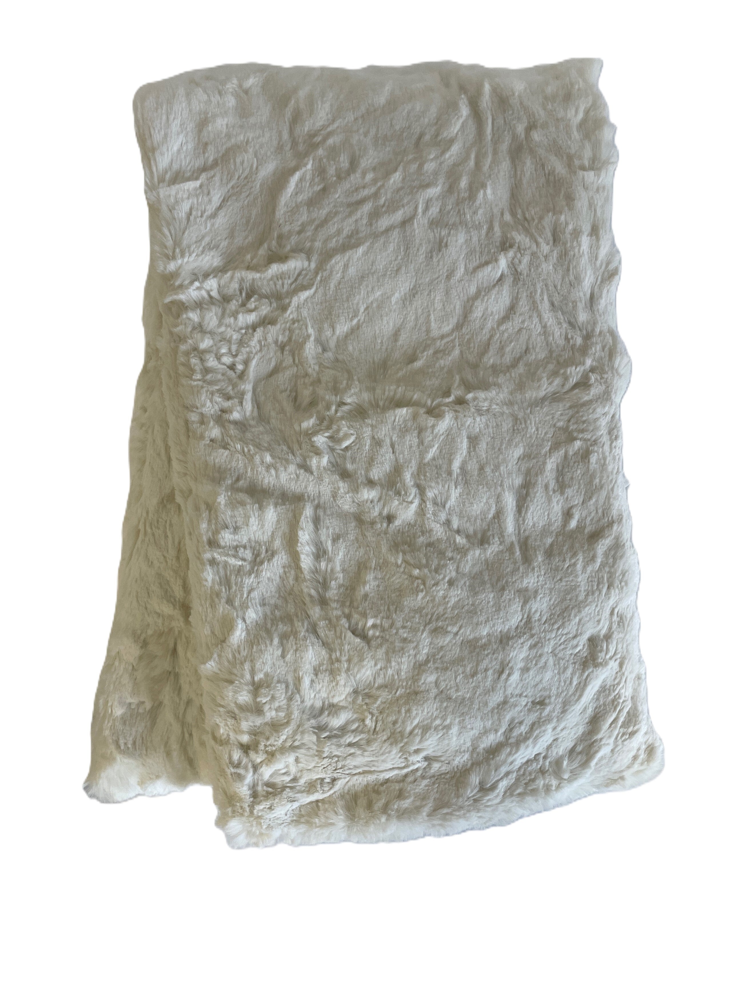 Heatable Therapy Spa Wrap- Lux Fur White