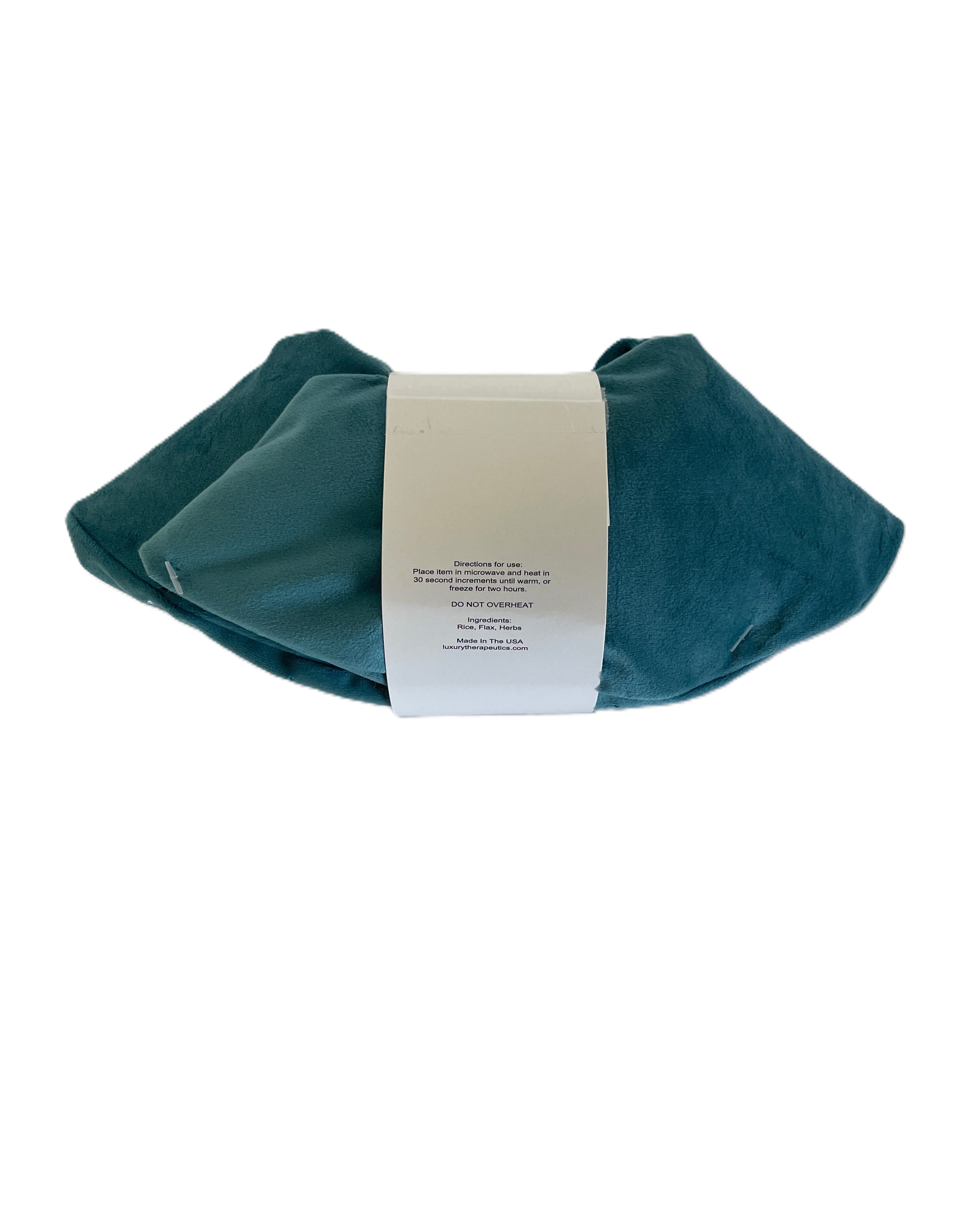 Relaxing Heatable Neck Cozy- Como Turquoise