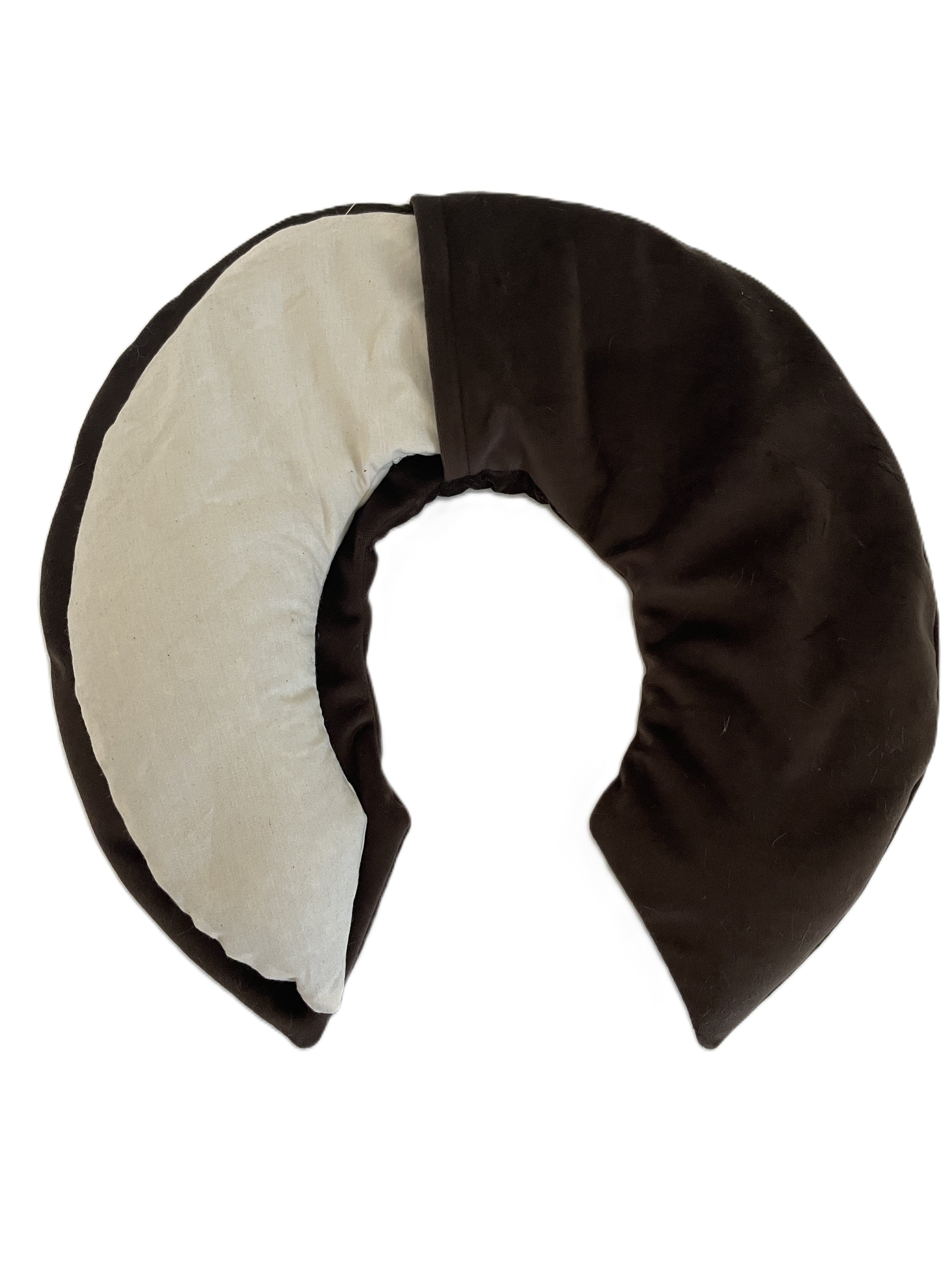 Relaxing Heatable Neck Cozy- Como Chocolate