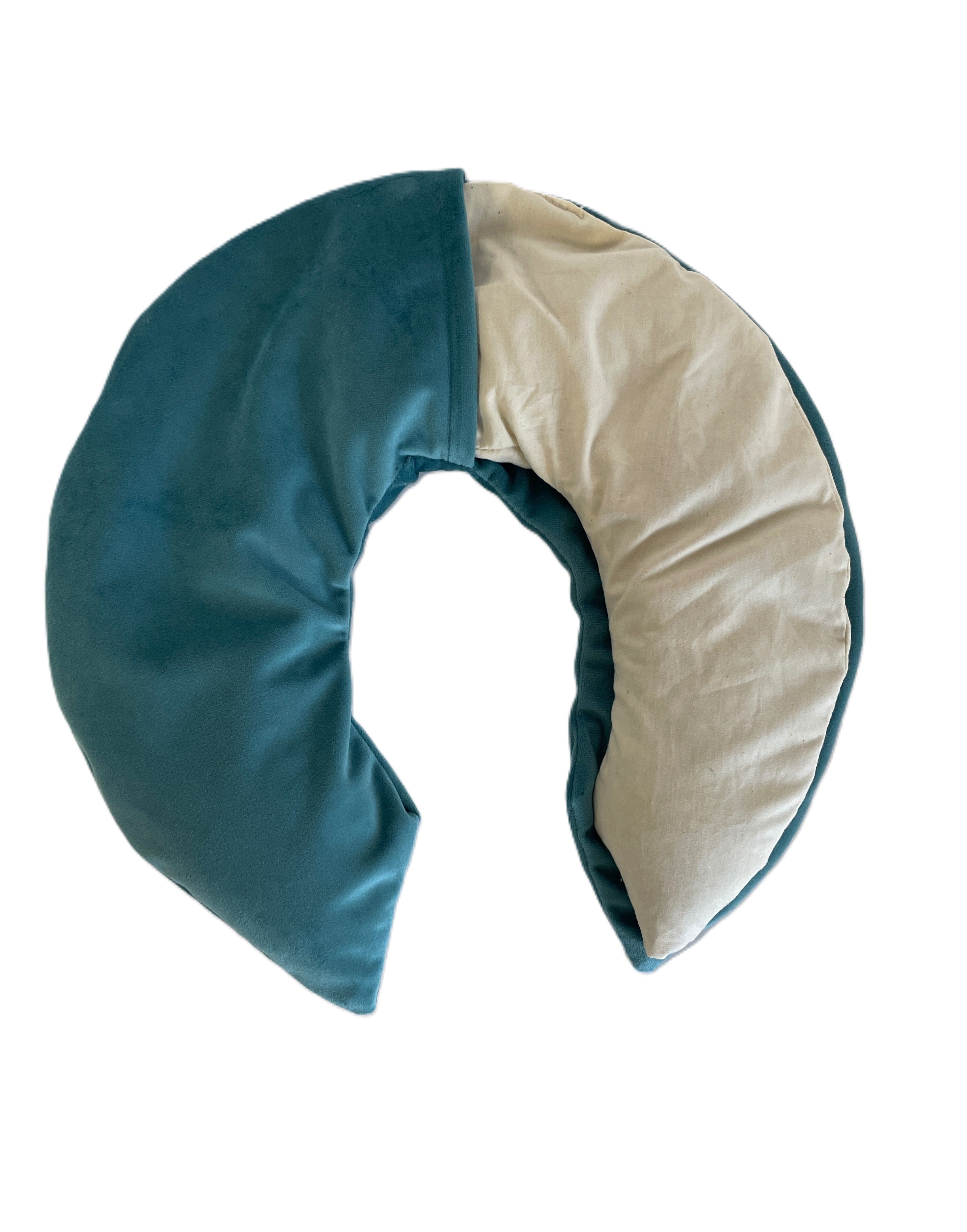 Relaxing Heatable Neck Cozy- Como Turquoise