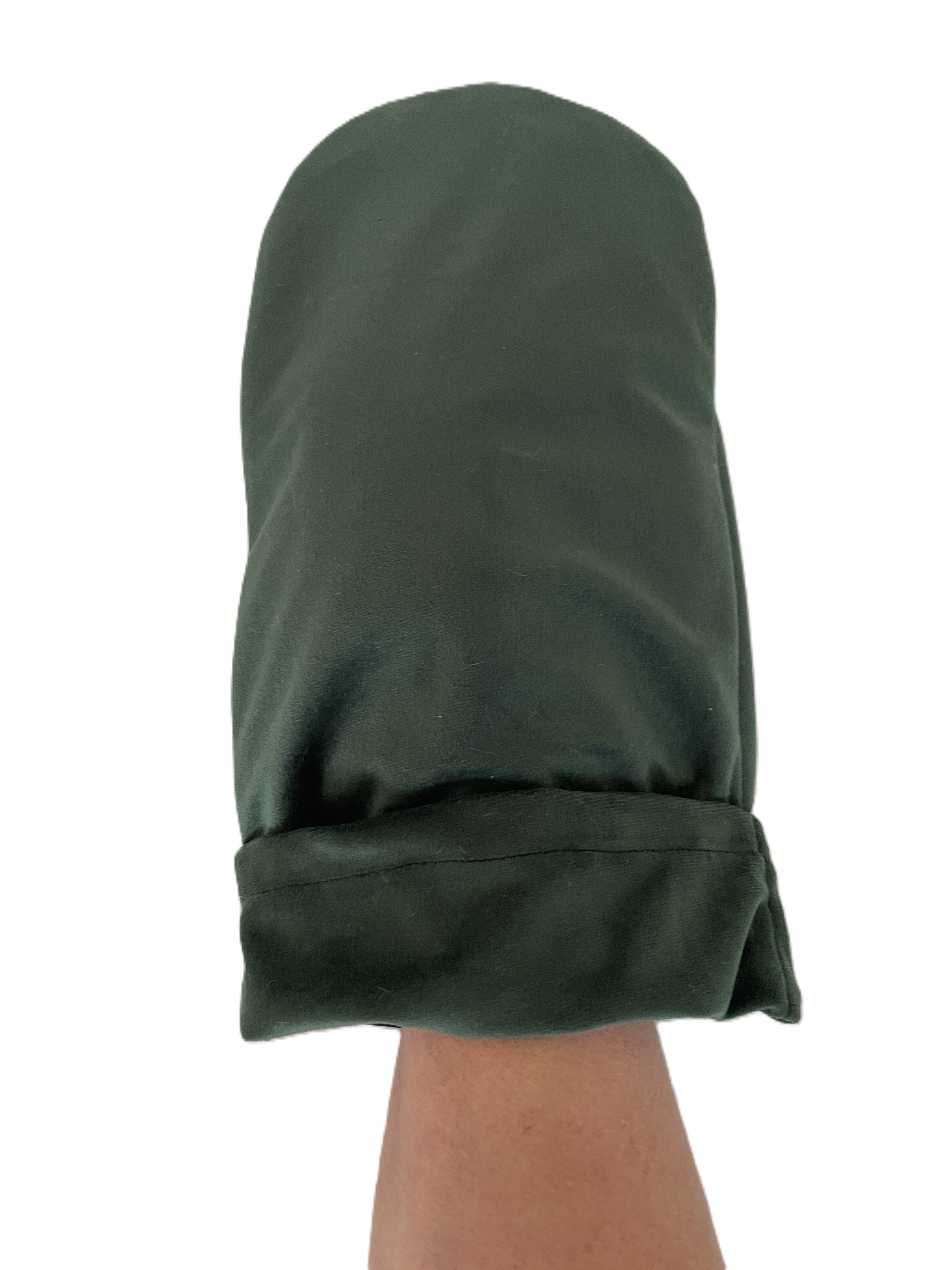 Heatable Luxury Spa Mitts- Lux Como Forest
